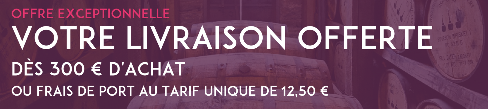 Frais de port offerts Frais de port offerts